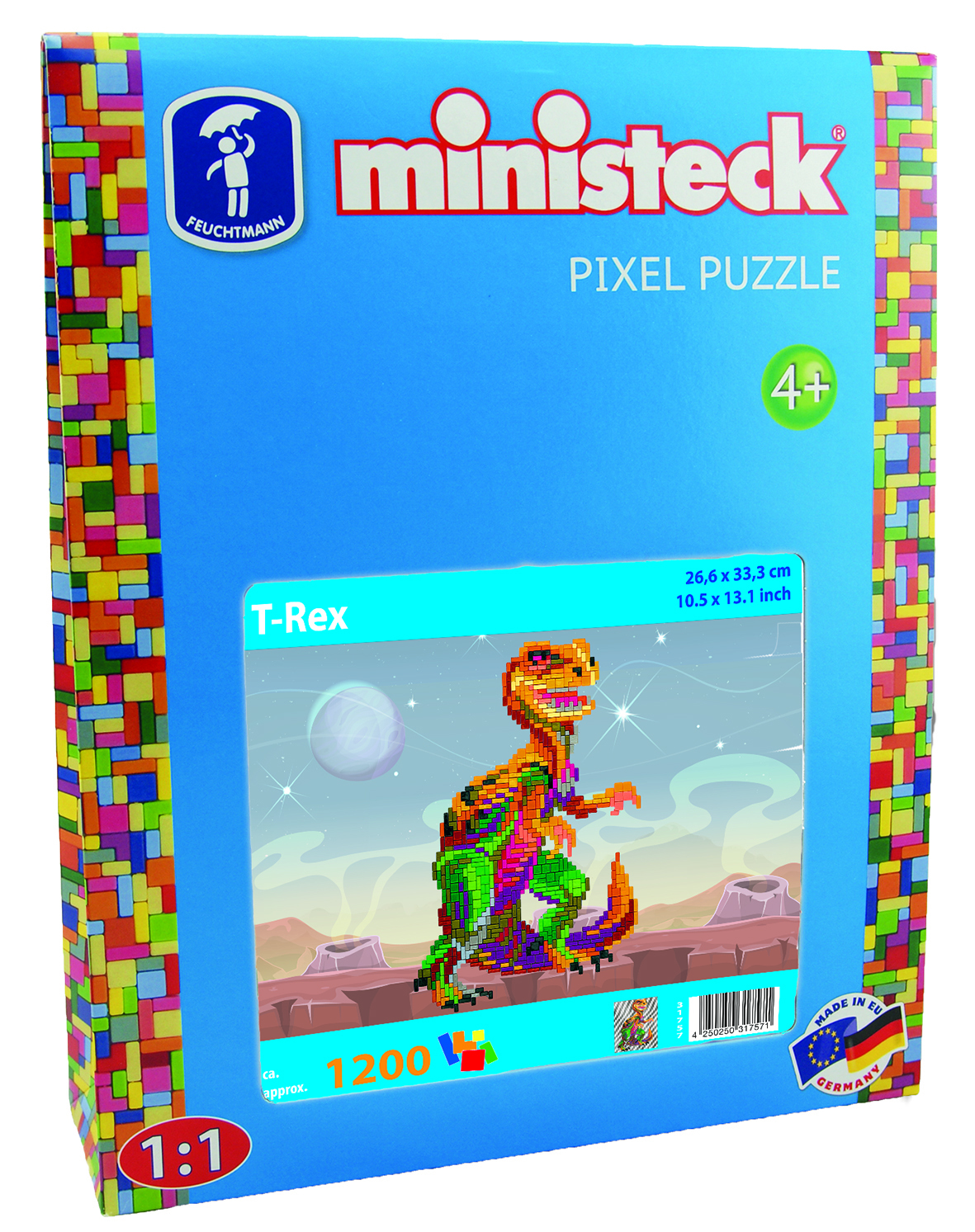 ministeck T-Rex - XL Box - 1200pcs