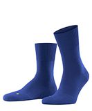 FALKE Run eenkleurig katoen functioneel materiaal sokken unisex blauw - maat 37-38