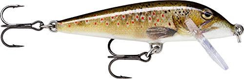 Rapala Unisex Volwassen Countdown Krullen - Levende Bachforel - 5 cm