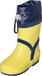Playshoes - Regenlaarzen voor kinderen met trekkoord - Basis - Geel - maat 32EU