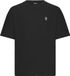 Solid DK Company A/S T-shirt Solid Raul Zwart Katoen Maat L