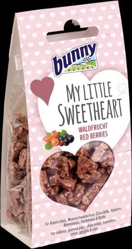 Bunny Konijnensnack / Knaagdierensnack My Little Sweetheart Bessen 30gr