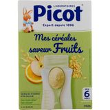 Picot Mes Céréales Goût Fruits 6 Mois 200g