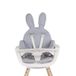 Childhome Rabbit Stoelkussen Jersey Grey