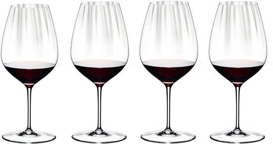 Riedel Performance Cabernet/Merlot Wijnglazen Set - 4 Stuks - 834 ml