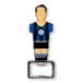 Inter Linea Cucina, flesopener Unisex Volwassenen, Blauw, One Size