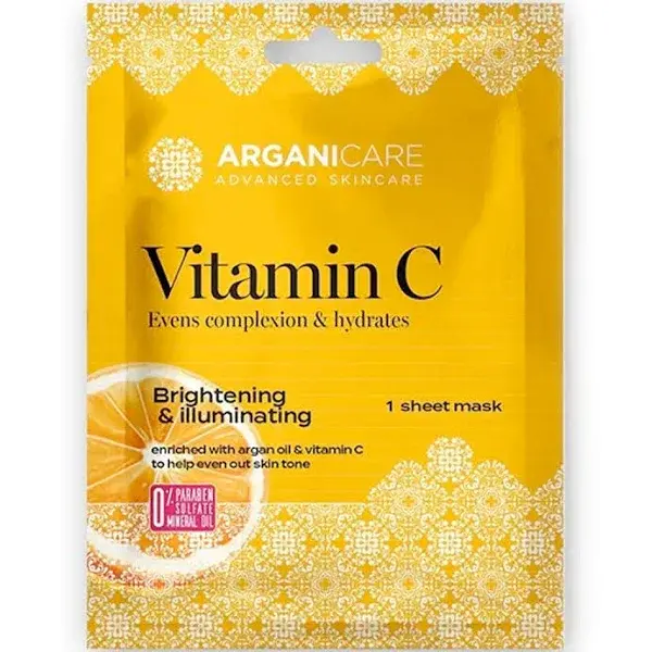 Arganicare Vitamin C Sheet Mask Sheet Masker 17 G