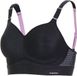 Triumph Triaction Hybrid Lite P Sportbeha - Maat 80D - Zwart/Grijs/Roze - Dames
