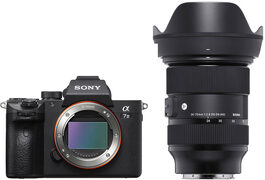 Sony Alpha A7 III systeemcamera + Sigma 24-70mm f/2.8 DG DN Art objectief