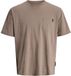 JACK&JONES JJEDOVER SLUB TEE SS NOOS Heren T-shirt Falcon XS