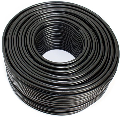Luidsprekerkabel SeKi Luidsprekerkabel zwart 2 x 4,00 mm² 50m