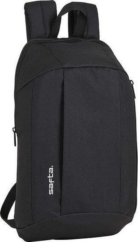 Safta M821A Casual Rugtas - Zwart - 39 cm