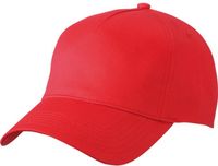 Myrtle Beach Baseball pet/cap - 4x - rood - volwassenen - Voordelige caps - katoen