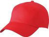 Myrtle Beach Baseball pet/cap - 4x - rood - volwassenen - Voordelige caps - katoen