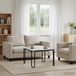 Maison Exclusive Table basse, gris Sonoma, 79,5 x 79,5 x 45 cm, panneau de particules