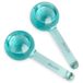 doozie Wega Beauty ApS - Facial Ice Globes 2 stuks lichtblauw