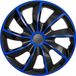 Quad NRM 13" Quad Bicolor Blauw Zwart Wieldoppen