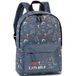 Fabrizio Peuter/Kleuter Rugzak Dino Explorer - Denim - 36 x 25 x 12 cm - Polyester