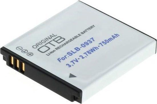 OTB Camera-accu SLB-0937 voor Samsung - Li-Ion - Inclusief oplader