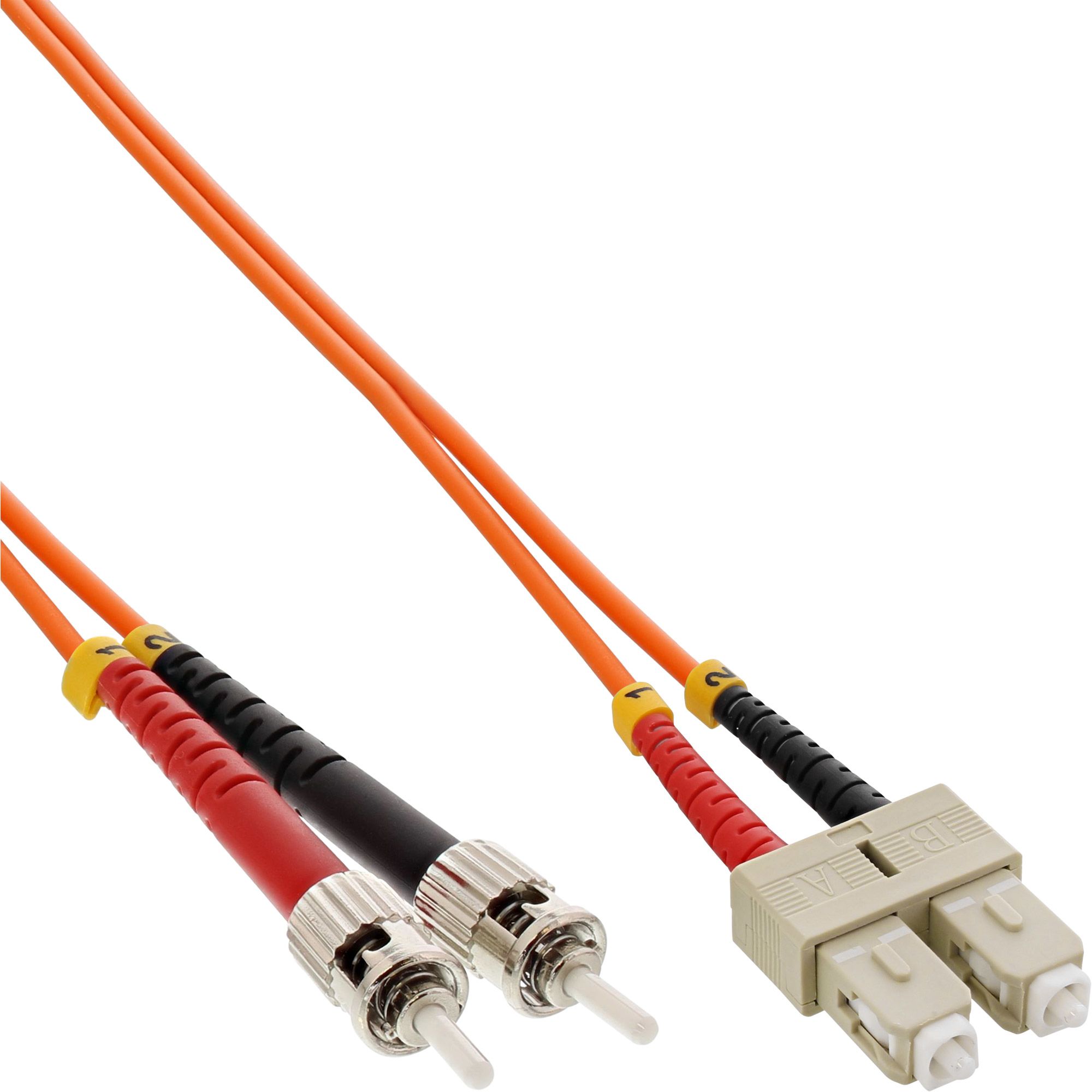 InLine 82503 InfiniBand en Glasvezelkabel 3 m 2x SC 2x ST Oranje