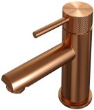 Brauer Copper Carving Lage Opbouw Wastafelmengkraan Model A Koper Geborsteld PVD