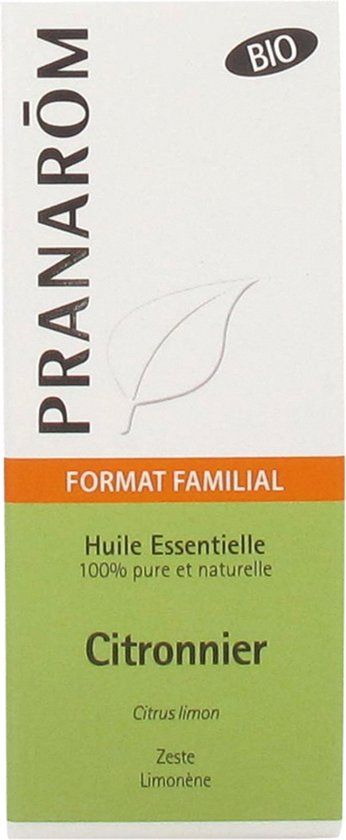 Pranarôm Essentiële Citroenolie (Citrus Limon) Biologisch 30 ml