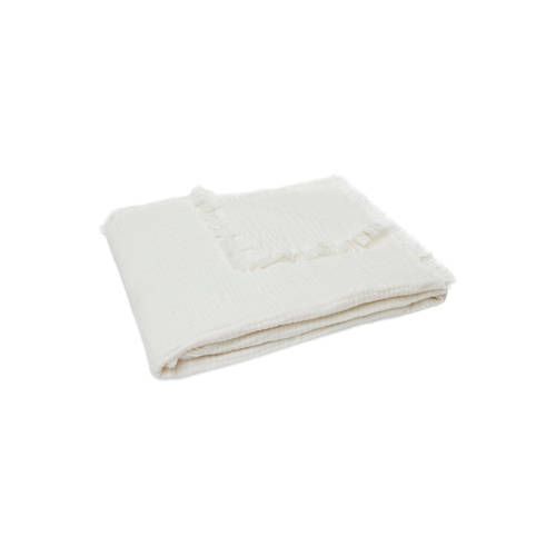 Jollein Baby Ledikantdeken Muslin - 120x120cm - Ivory