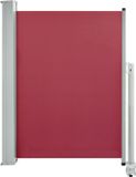 vidaXL Tuinscherm uittrekbaar 100x300 cm rood