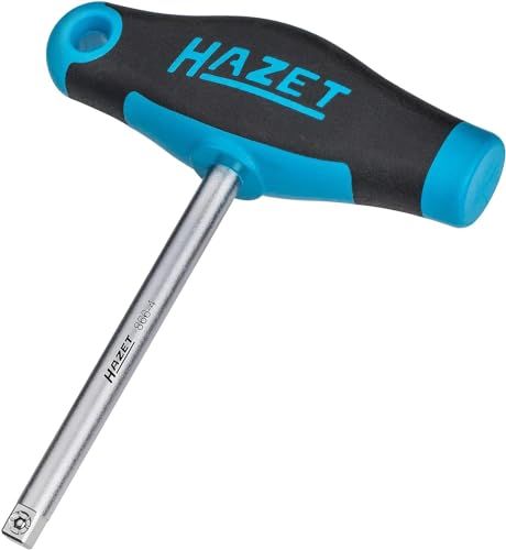 HAZET 866-4 T-handle Socket Wrench - 1/4" Drive