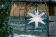 Novaliv Kerstster verlichte opvouwbare ster 55cm decoratieve ster wit hoogwaardige kunststof ster voor gloeilamp met timerfunctie 3D-ster 18-puntige verlichte ster kerstverlichting winterverlichting