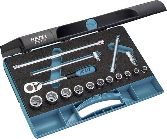 Hazet 880N-1 Dopsleutelset Metrisch 3/8 (10 mm) 16-delig