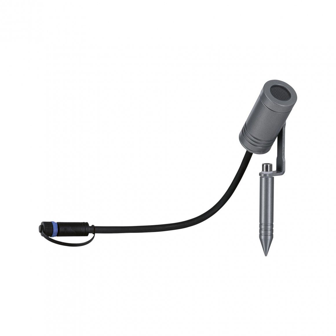 Paulmann 94368 Buitenlamp - 600 Lumen - 3000K - Warm Wit - Grijs - IP65