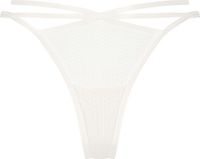 Hunkemöller Dames Lingerie Mini brazilian Joy - Wit - maat L