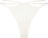 Hunkemöller Dames Lingerie Mini brazilian Joy - Wit - maat L