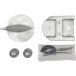 Seachoice Alpha One 84-90 Anodensatz Aluminium
