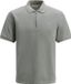 JACK&JONES JJEAUSTIN ZIP POLO SS NOOS Heren Polo Ultimate Grey XS