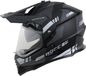 Rocc 500 Endurohelm - Zwart Mat/grijs - L