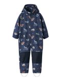 NAME IT NMMALFA08 SOFTSHELL SUIT AOP 1FO NOOS Jongens Ski Jassen Oceana