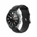 By Qubix Qubix Garmin Venu 4 - 45mm - Classic leren bandje - Zwart - Smartwatch bandje 22mm