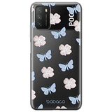 ERT GROUP mobiel telefoonhoesje voor Xiaomi REDMI 9T/ POCO M3 origineel en officieel erkend Babaco patroon Flowers 043
