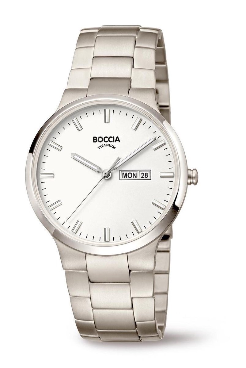 Boccia Titanium 3649.01 Heren Horloge 39 mm