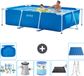 Intex Rechthoekig Frame Zwembad - 260 x 160 x 65 cm - Blauw