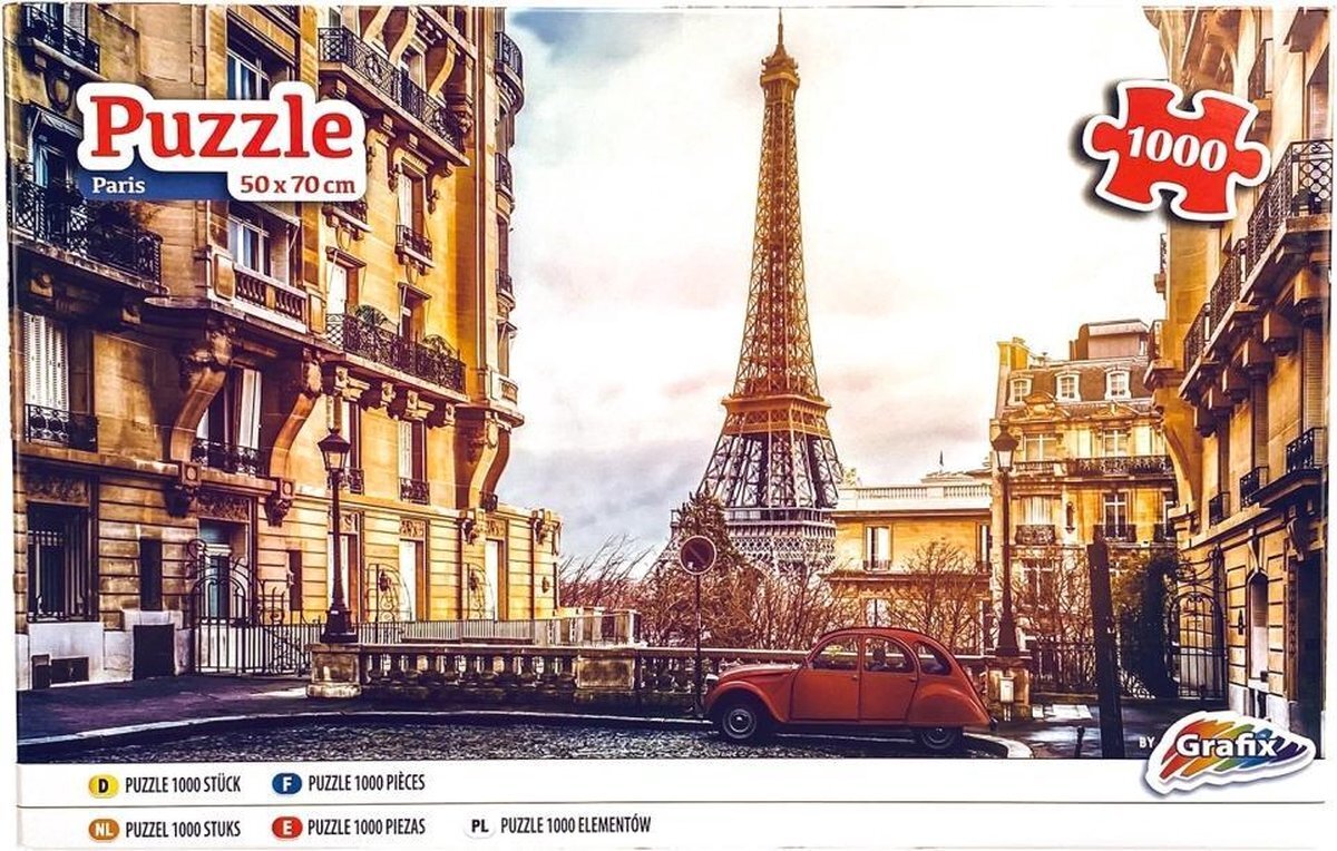 Grafix Puzzel Paris 1000 St