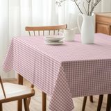Martina Home Petit Vichy tafelkleed met teflon-effect, roze, 250 x 140 cm