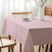 Martina Home Petit Vichy tafelkleed met teflon-effect, roze, 250 x 140 cm
