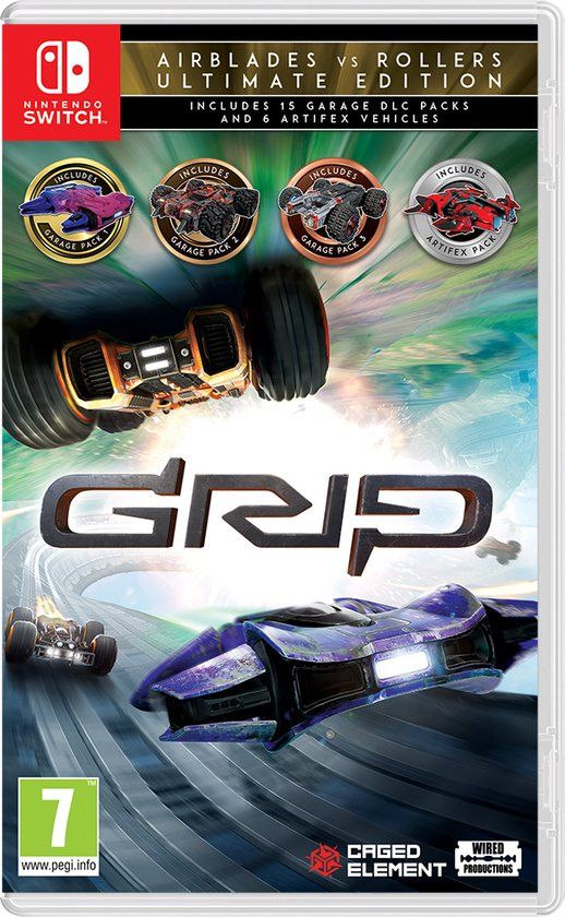 Mindscape GRIP: Combat Racing (Code in Box) - Nintendo Switch