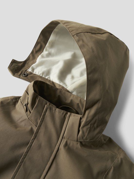 LIL' ATELIER NAME IT - NMMGOLO NEO LOOSE JACKET FO LIL - Jongens - Buitenjas - Lange mouw - Polyester/Katoen/Polyamide - Bruin - Lente/Zomer