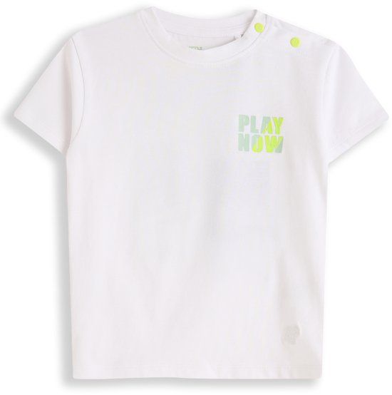 4PRESIDENT T-shirt jongens - Bright white - Maat 74