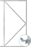 Merkloos Tuindeco IJzeren deurframe 155x120 cm