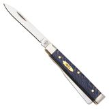 Case Knives Case Baby Doc Smooth Blue Sycamore Wood, 63736, 7282SP SS zakmes